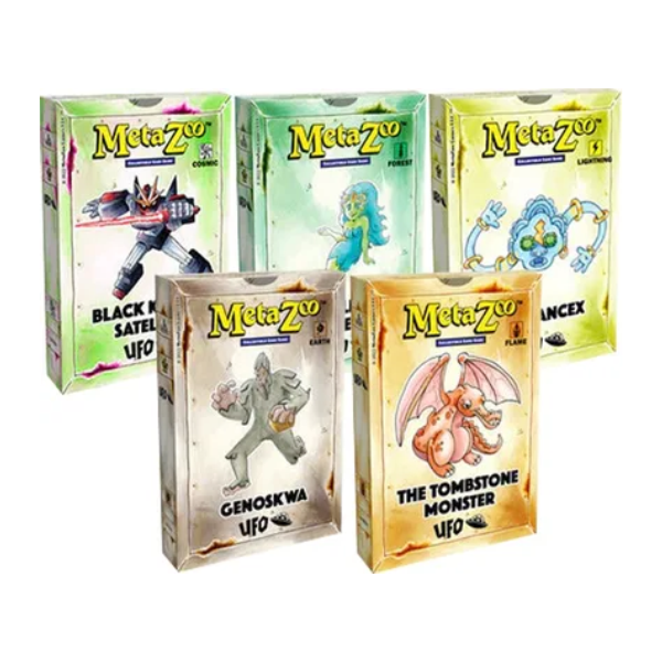 metazoo tcg ufo 1st edition booster box MetaZoo: Forest Elemental Queen Theme Deck Expansion Set:Phantasmal Flames - Single pack game-accessories Cryptid Nation is a Collectors Stop | Antoine