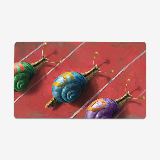 Snail Race Playmat - Premium Playmat from Inked Gaming - Just $34.99! Shop now at Game Crave Tournament Store
