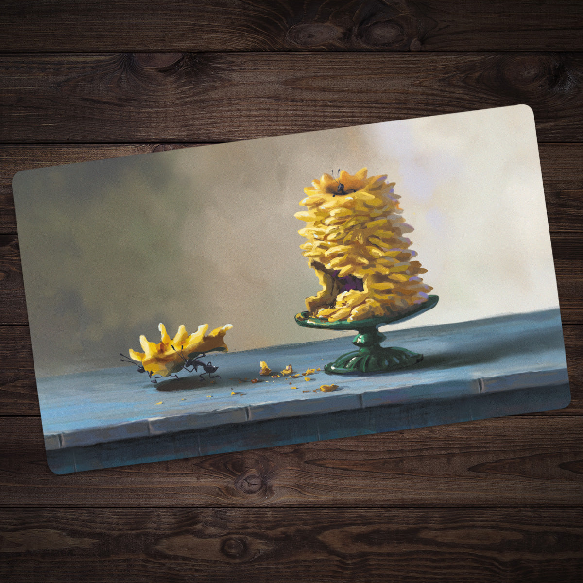 The Theft of a Lithuanian Tree Cake Playmat - Premium Playmat from Inked Gaming - Just $34.99! Shop now at Game Crave Tournament Store