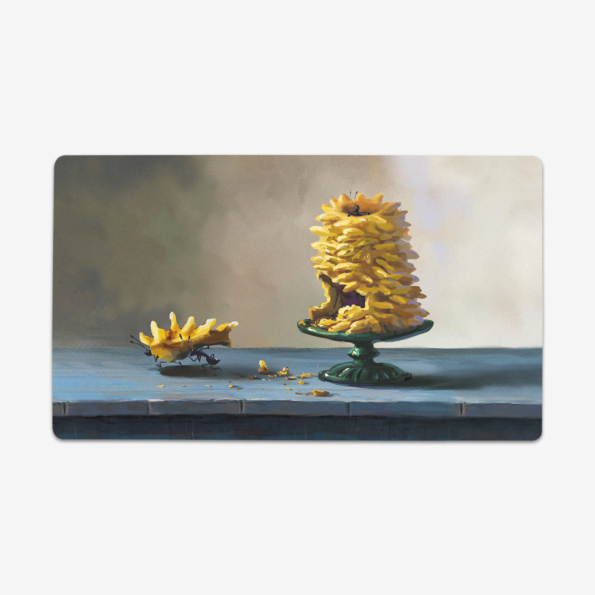 The Theft of a Lithuanian Tree Cake Playmat - Premium Playmat from Inked Gaming - Just $34.99! Shop now at Game Crave Tournament Store