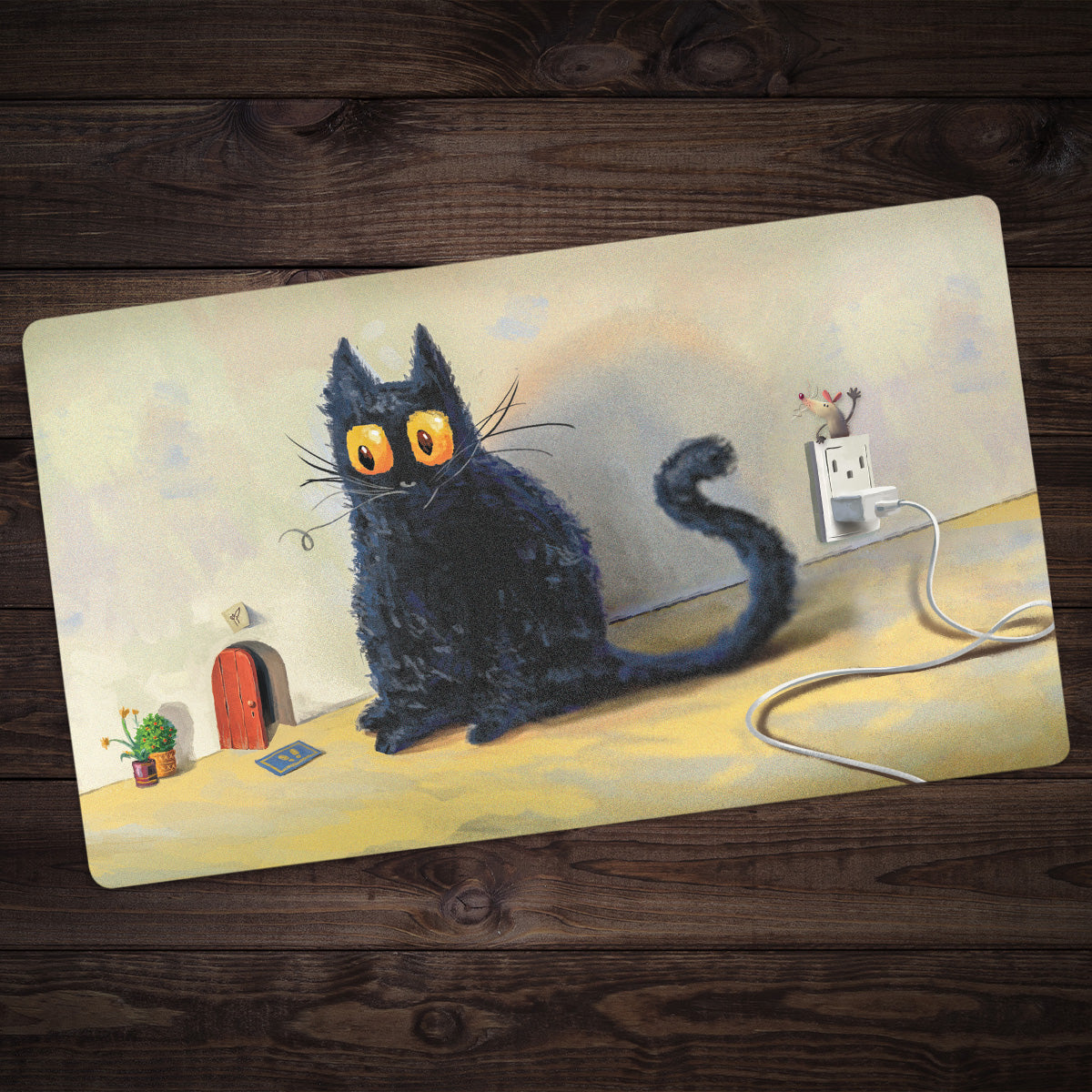 Unexpected Guest Playmat - Premium Playmat from Inked Gaming - Just $34.99! Shop now at Game Crave Tournament Store