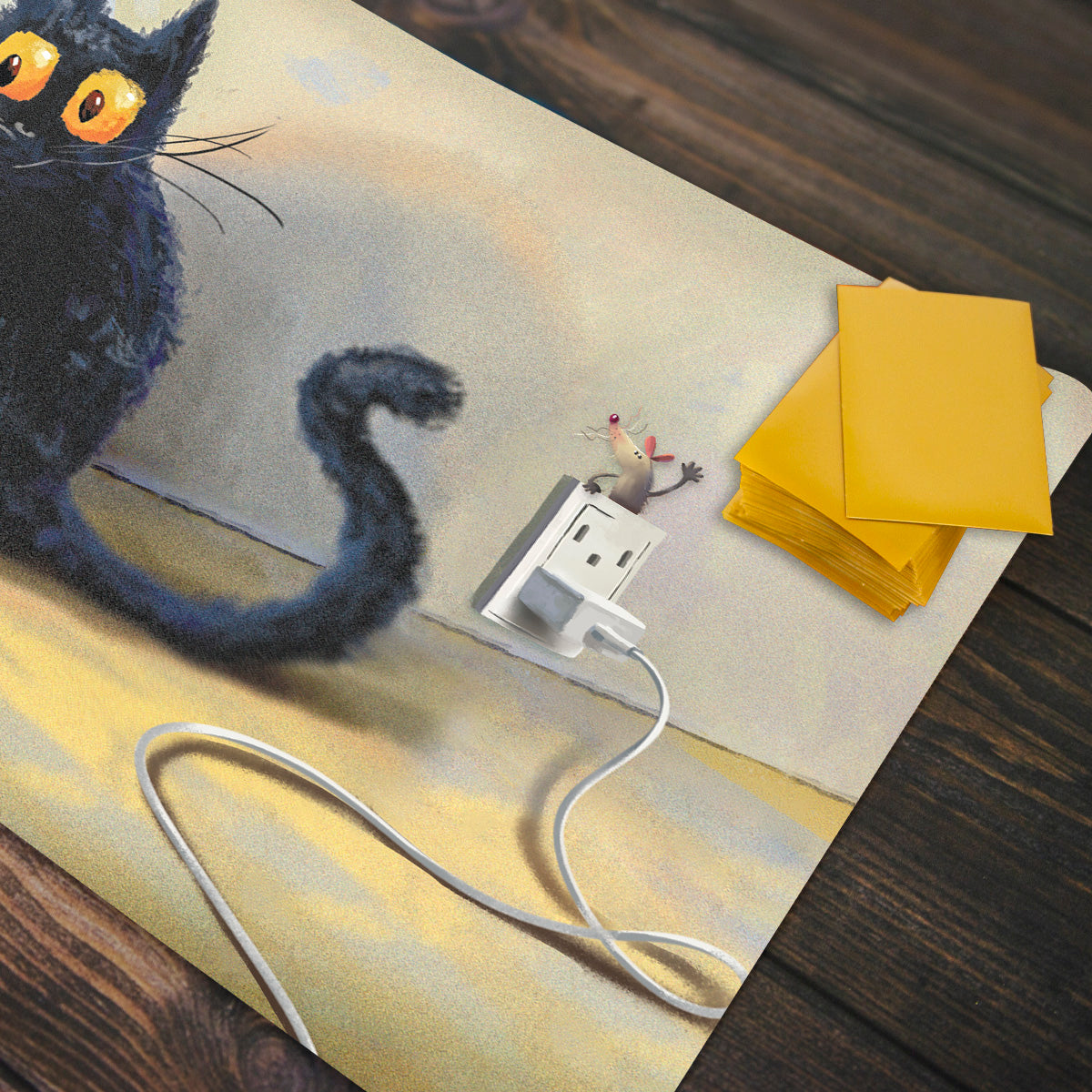 Unexpected Guest Playmat - Premium Playmat from Inked Gaming - Just $34.99! Shop now at Game Crave Tournament Store