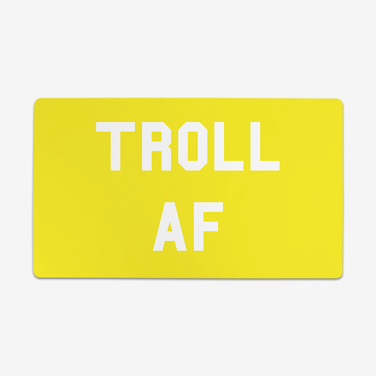 Troll AF Playmat - Premium Playmat from Inked Gaming - Just $34.99! Shop now at Game Crave Tournament Store