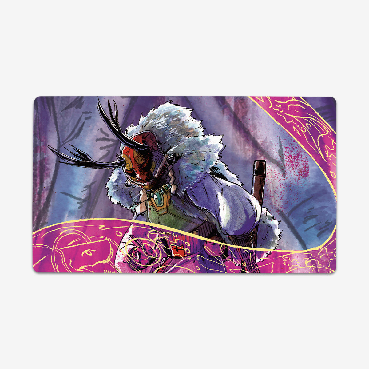Yokai Hunter Playmat - Premium Playmat from Inked Gaming - Just $34.99! Shop now at Game Crave Tournament Store