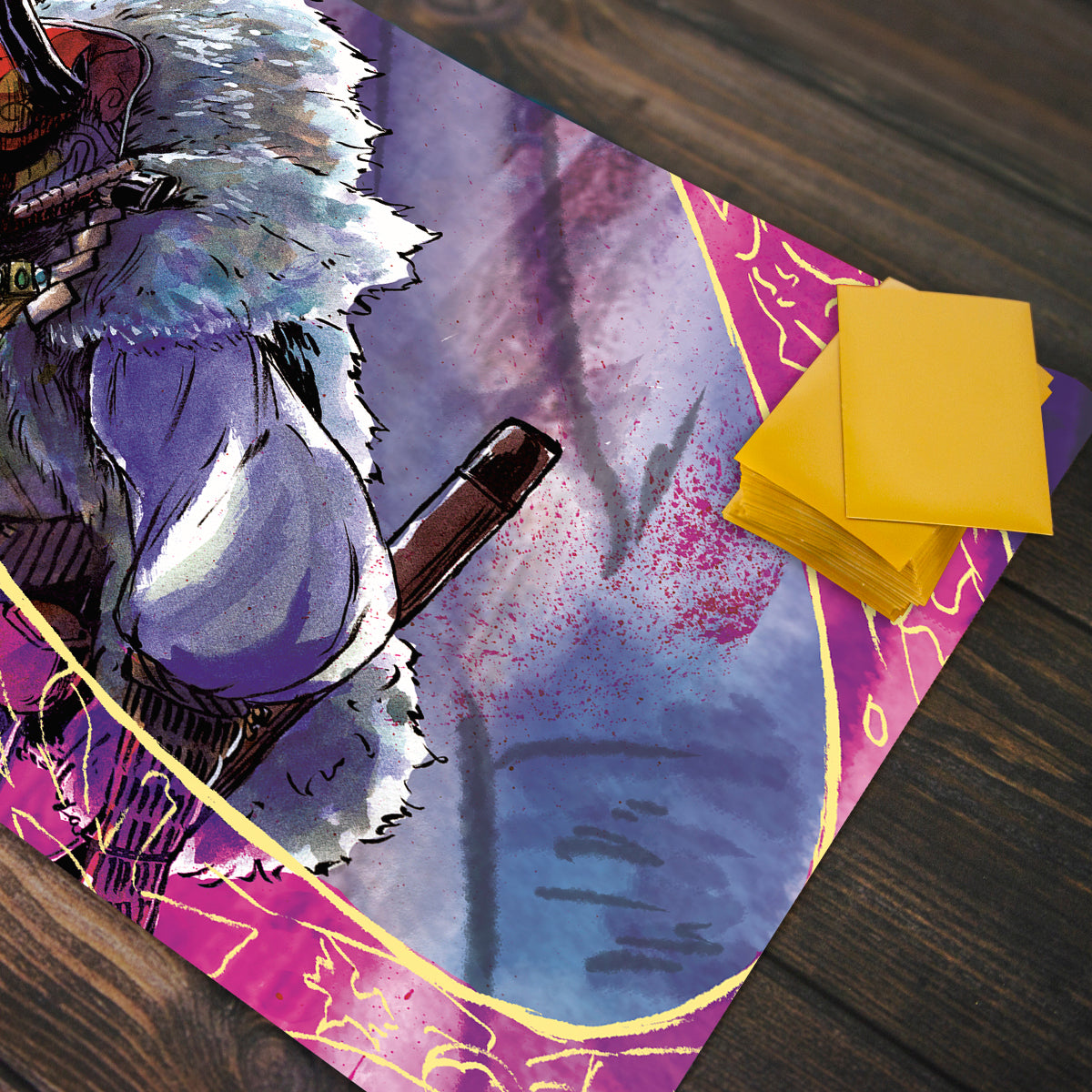 Yokai Hunter Playmat - Premium Playmat from Inked Gaming - Just $34.99! Shop now at Game Crave Tournament Store