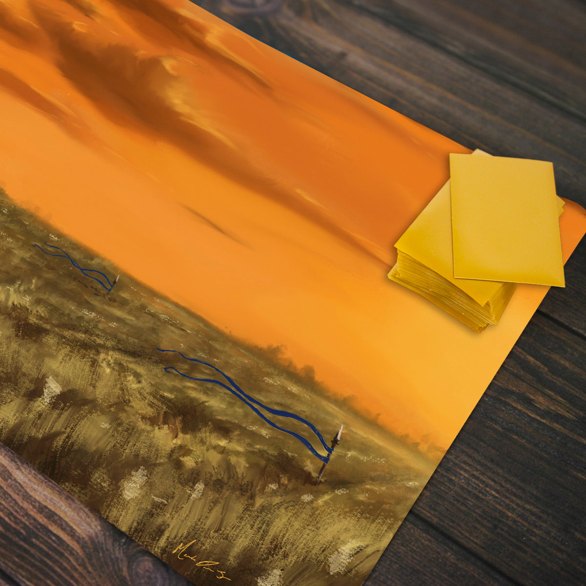 Staked Plains Playmat - Premium Playmat from Inked Gaming - Just $34.99! Shop now at Game Crave Tournament Store