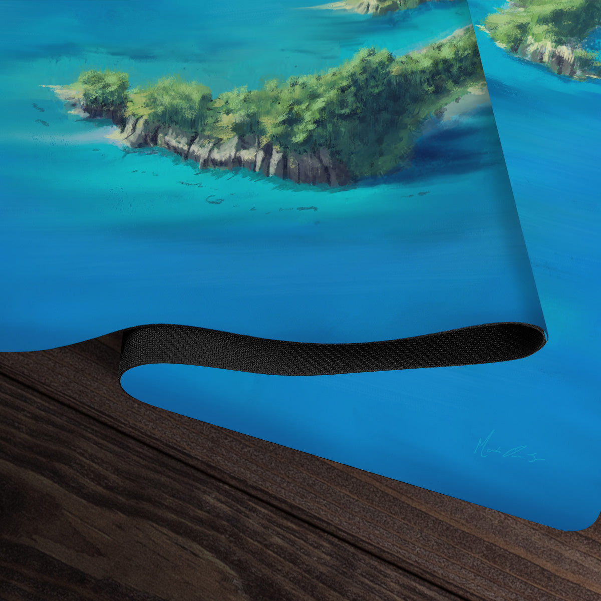 Tropical Atoll Playmat - Premium Playmat from Inked Gaming - Just $34.99! Shop now at Game Crave Tournament Store