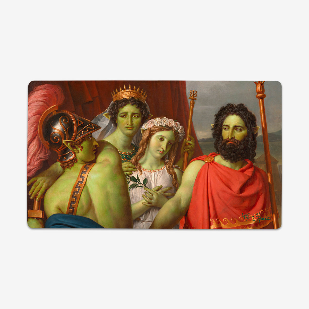 The Goblin Party Took A Turn Playmat - Premium Playmat from Inked Gaming - Just $34.99! Shop now at Game Crave Tournament Store