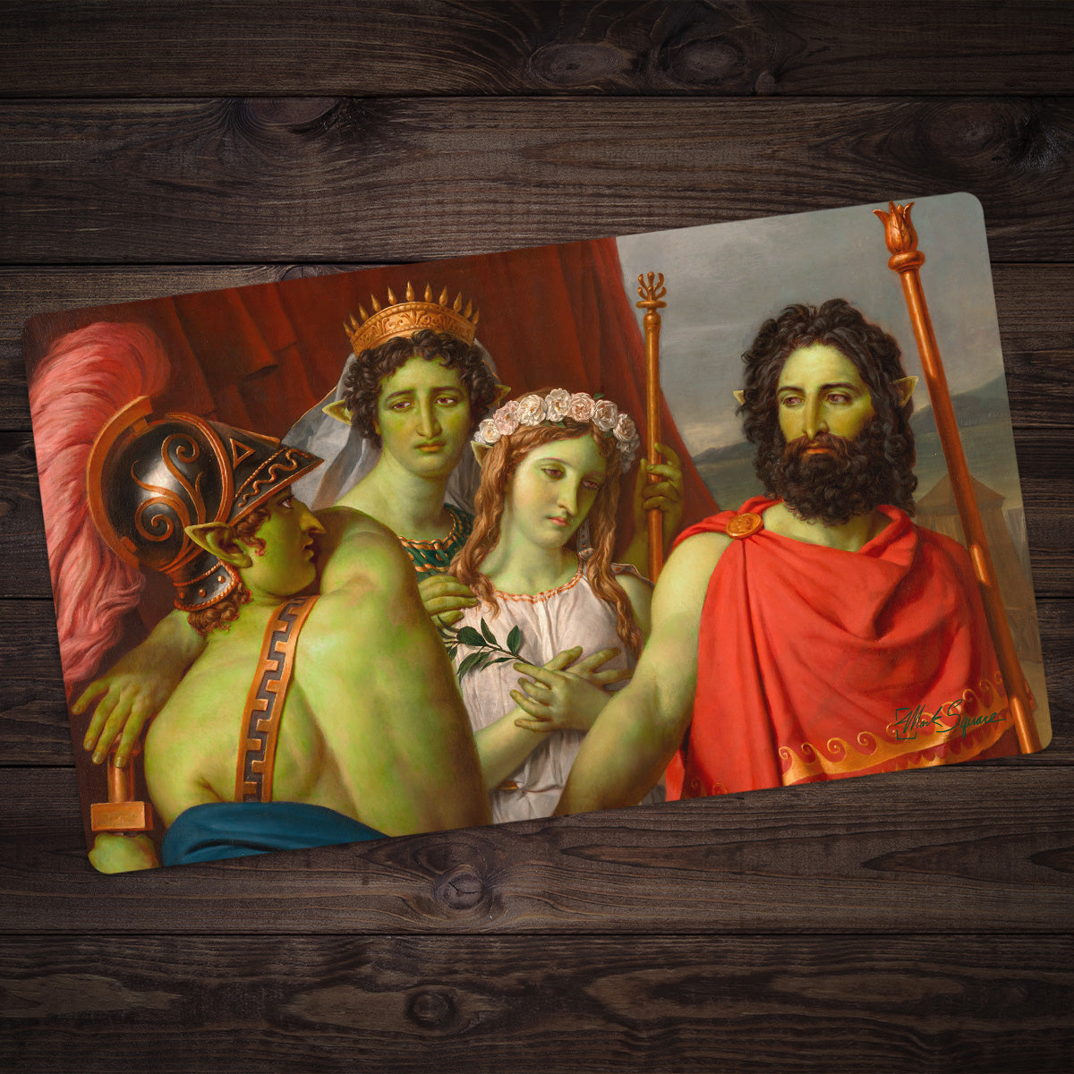 The Goblin Party Took A Turn Playmat - Premium Playmat from Inked Gaming - Just $34.99! Shop now at Game Crave Tournament Store