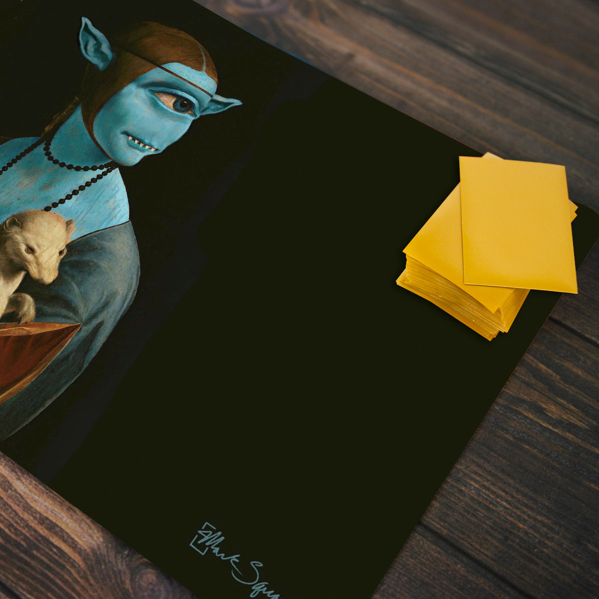 The Lost Ermine Playmat - Premium Playmat from Inked Gaming - Just $34.99! Shop now at Game Crave Tournament Store