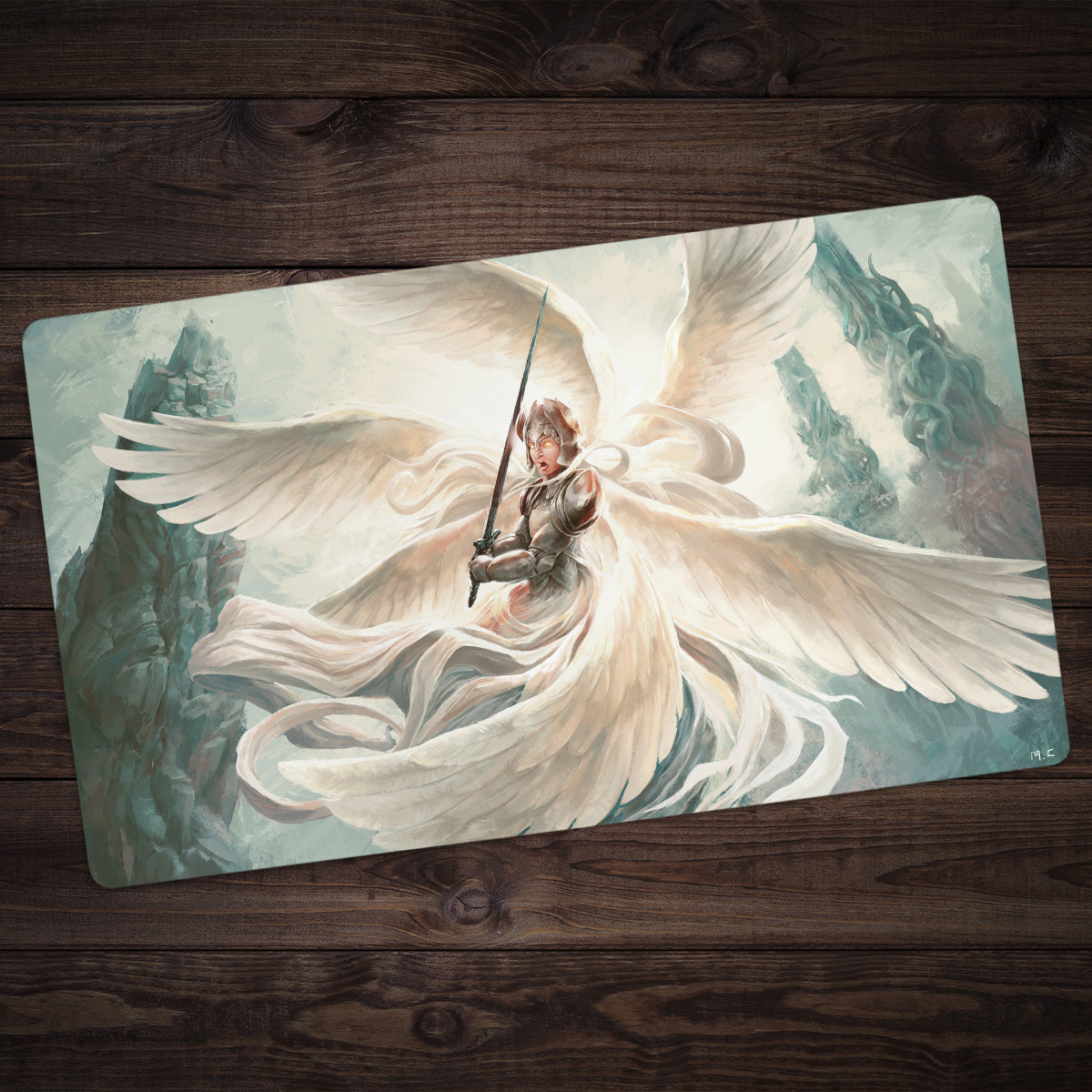 Stalwart Archangel Playmat - Premium Playmat from Inked Gaming - Just $34.99! Shop now at Game Crave Tournament Store
