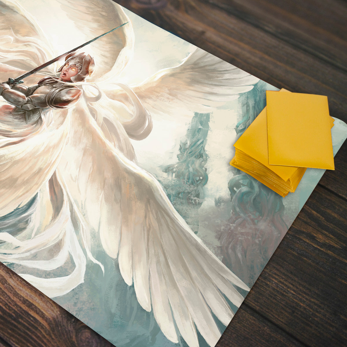 Stalwart Archangel Playmat - Premium Playmat from Inked Gaming - Just $34.99! Shop now at Game Crave Tournament Store