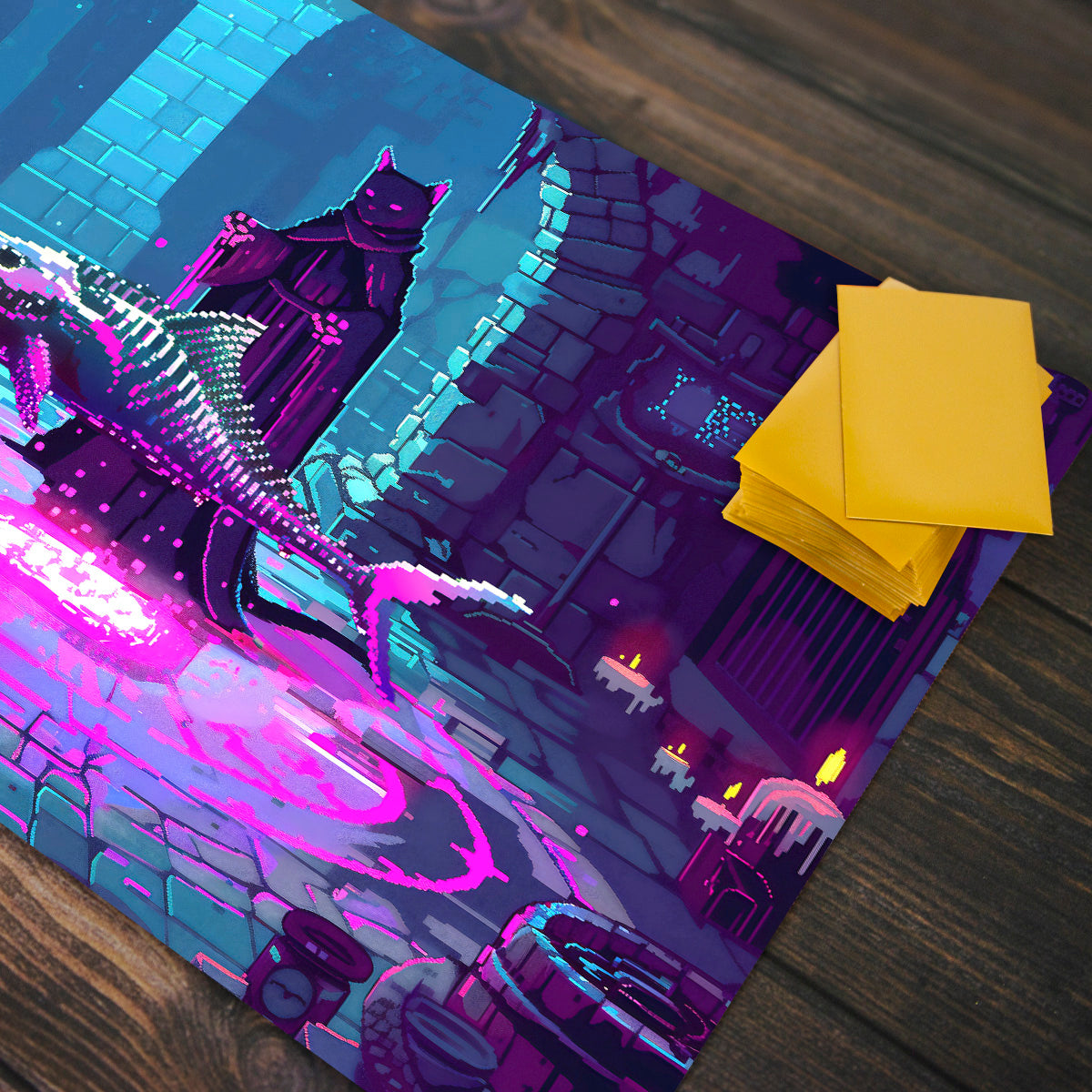 Summoning Dinner Playmat - Premium Playmat from Inked Gaming - Just $34.99! Shop now at Game Crave Tournament Store