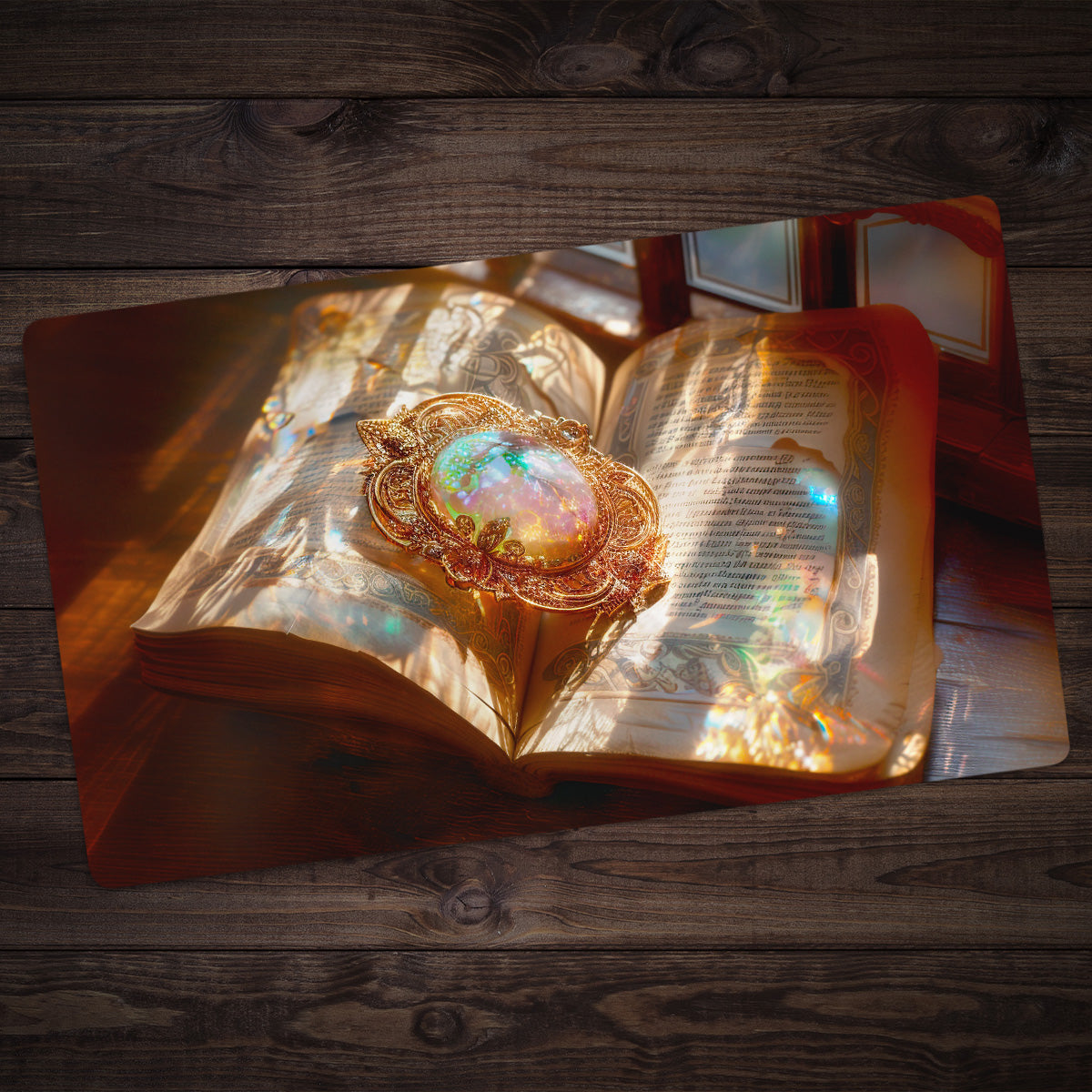 Wizard's Opal Playmat - Premium Playmat from Inked Gaming - Just $34.99! Shop now at Game Crave Tournament Store