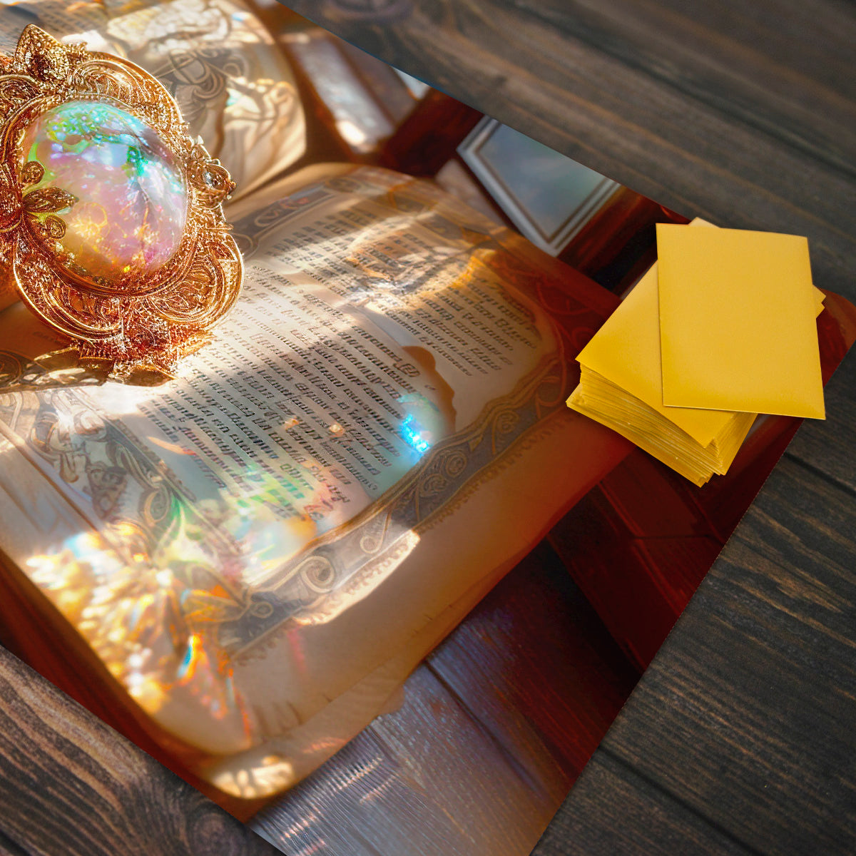 Wizard's Opal Playmat - Premium Playmat from Inked Gaming - Just $34.99! Shop now at Game Crave Tournament Store