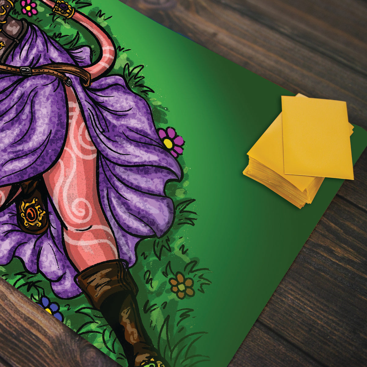 Tiefling Hero Playmat - Premium Playmat from Inked Gaming - Just $34.99! Shop now at Game Crave Tournament Store