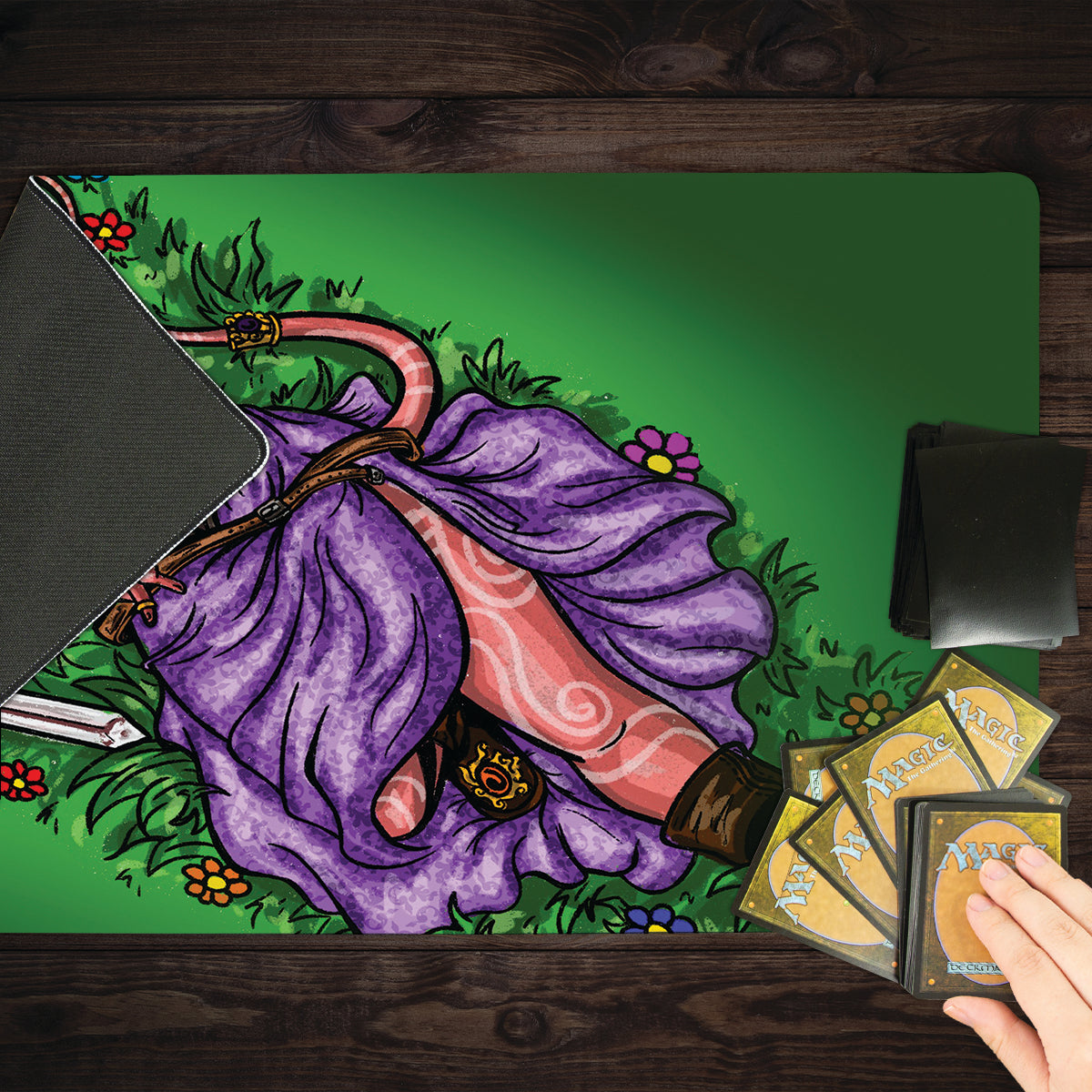 Tiefling Hero Playmat - Premium Playmat from Inked Gaming - Just $34.99! Shop now at Game Crave Tournament Store