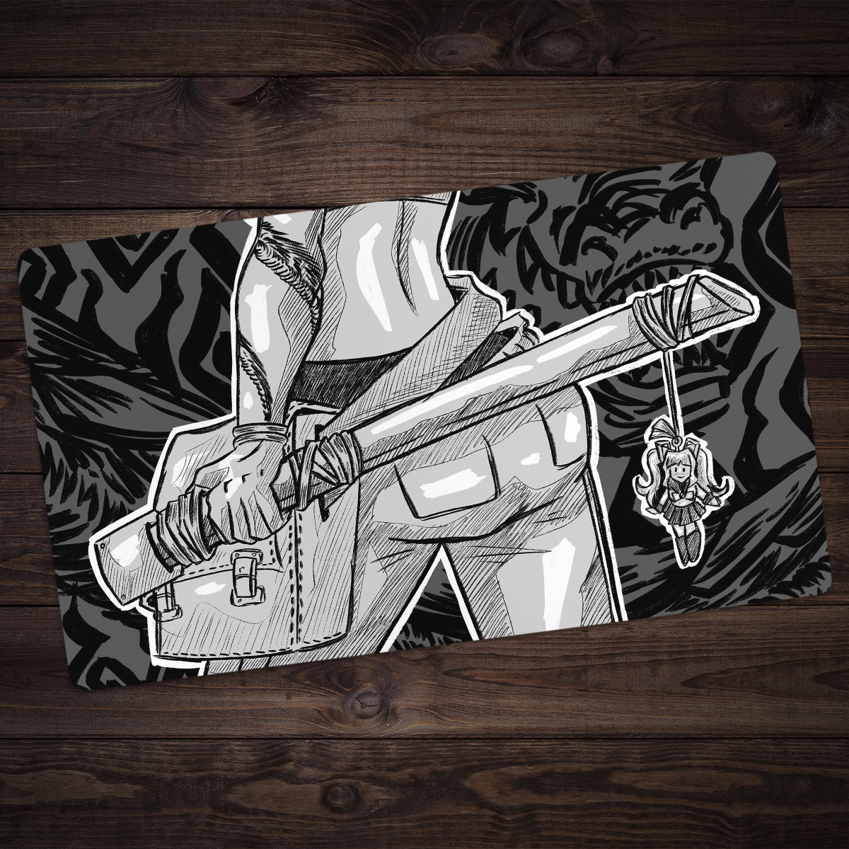 Too Kawaii to Die Playmat - Premium Playmat from Inked Gaming - Just $34.99! Shop now at Game Crave Tournament Store