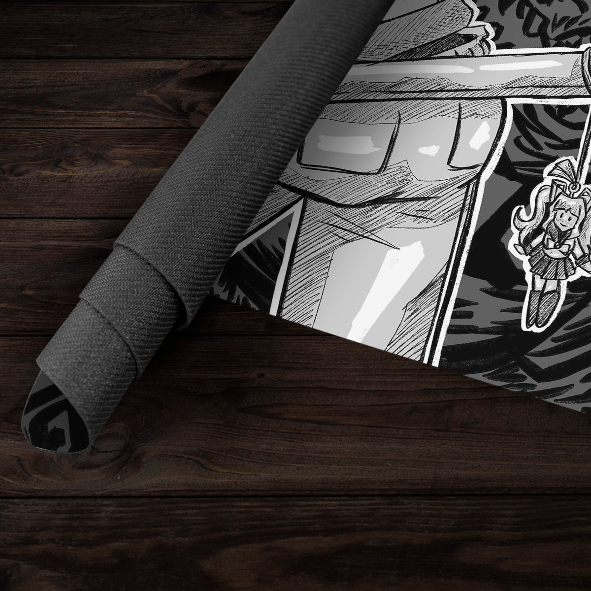 Too Kawaii to Die Playmat - Premium Playmat from Inked Gaming - Just $34.99! Shop now at Game Crave Tournament Store
