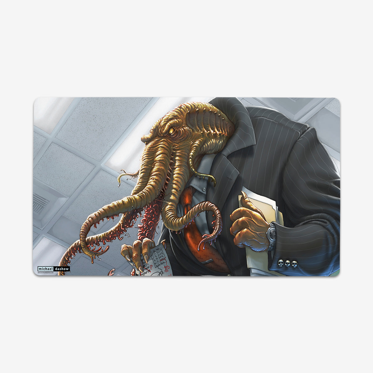 Wage Slave Playmat - Premium Playmat from Inked Gaming - Just $34.99! Shop now at Game Crave Tournament Store