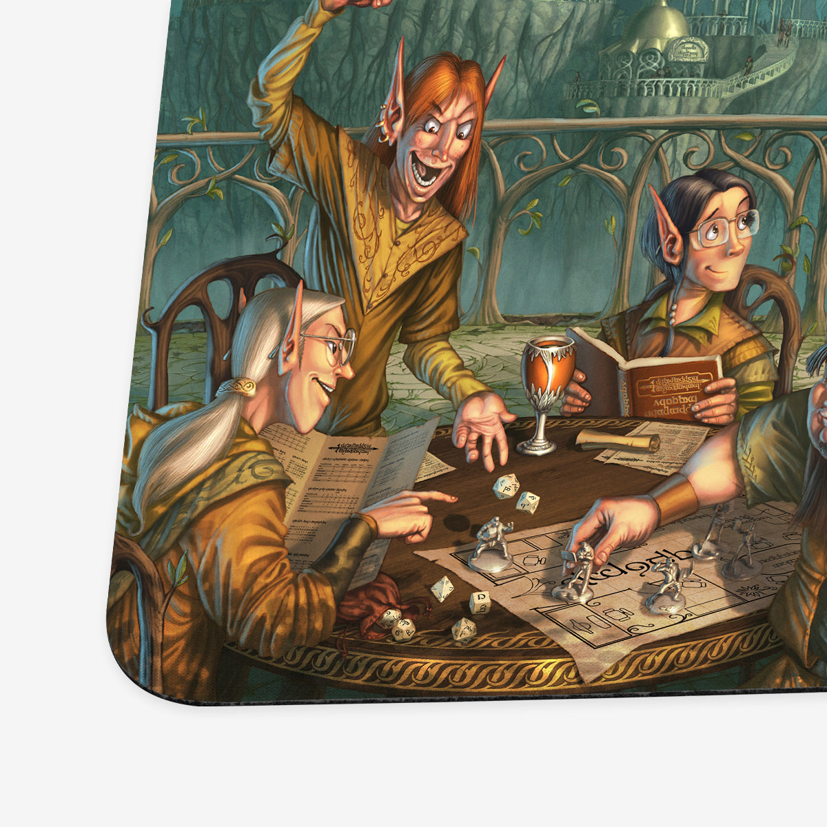 Wandering Monsters Playmat - Premium Playmat from Inked Gaming - Just $34.99! Shop now at Game Crave Tournament Store