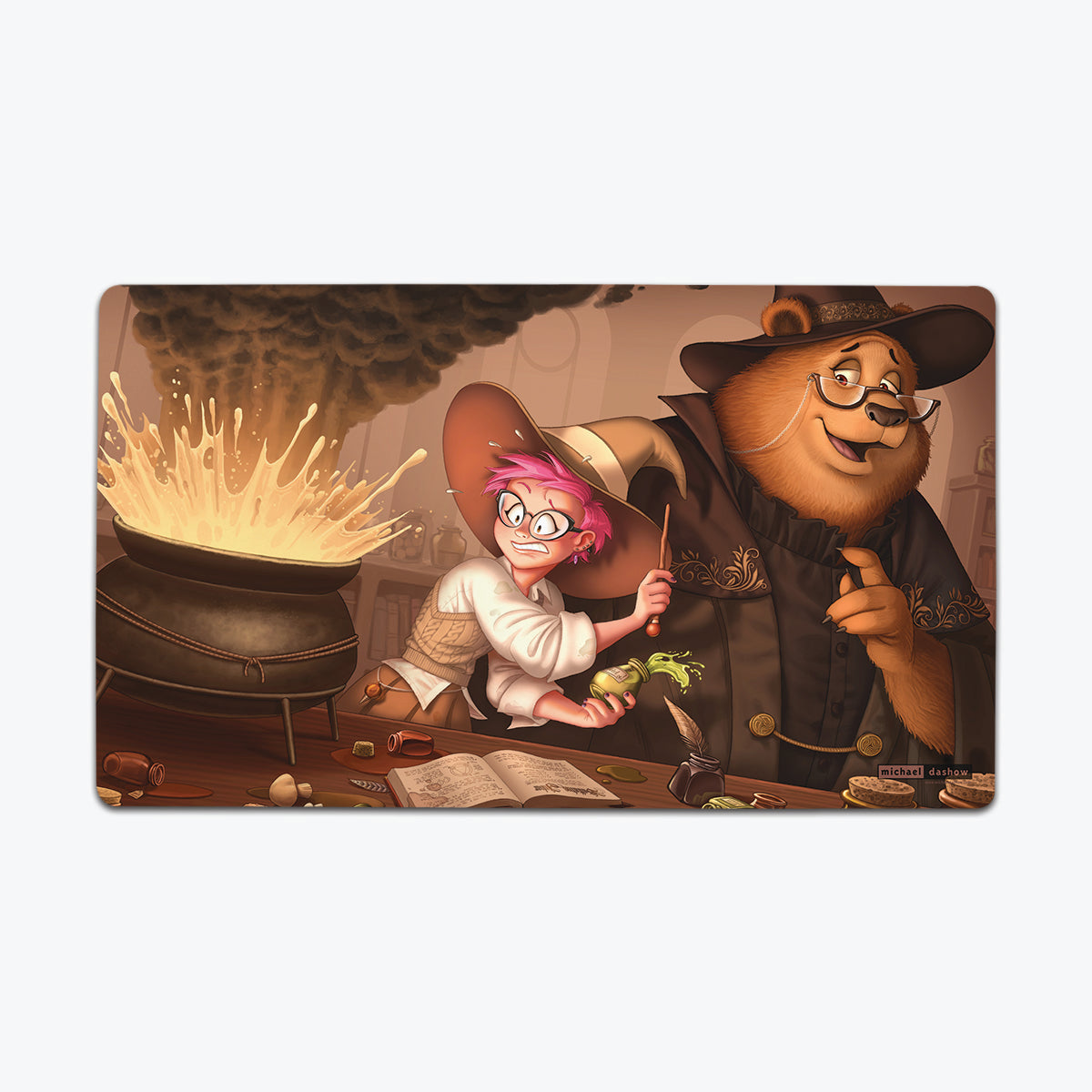 Witch's Apprentice Playmat - Premium Playmat from Inked Gaming - Just $34.99! Shop now at Game Crave Tournament Store