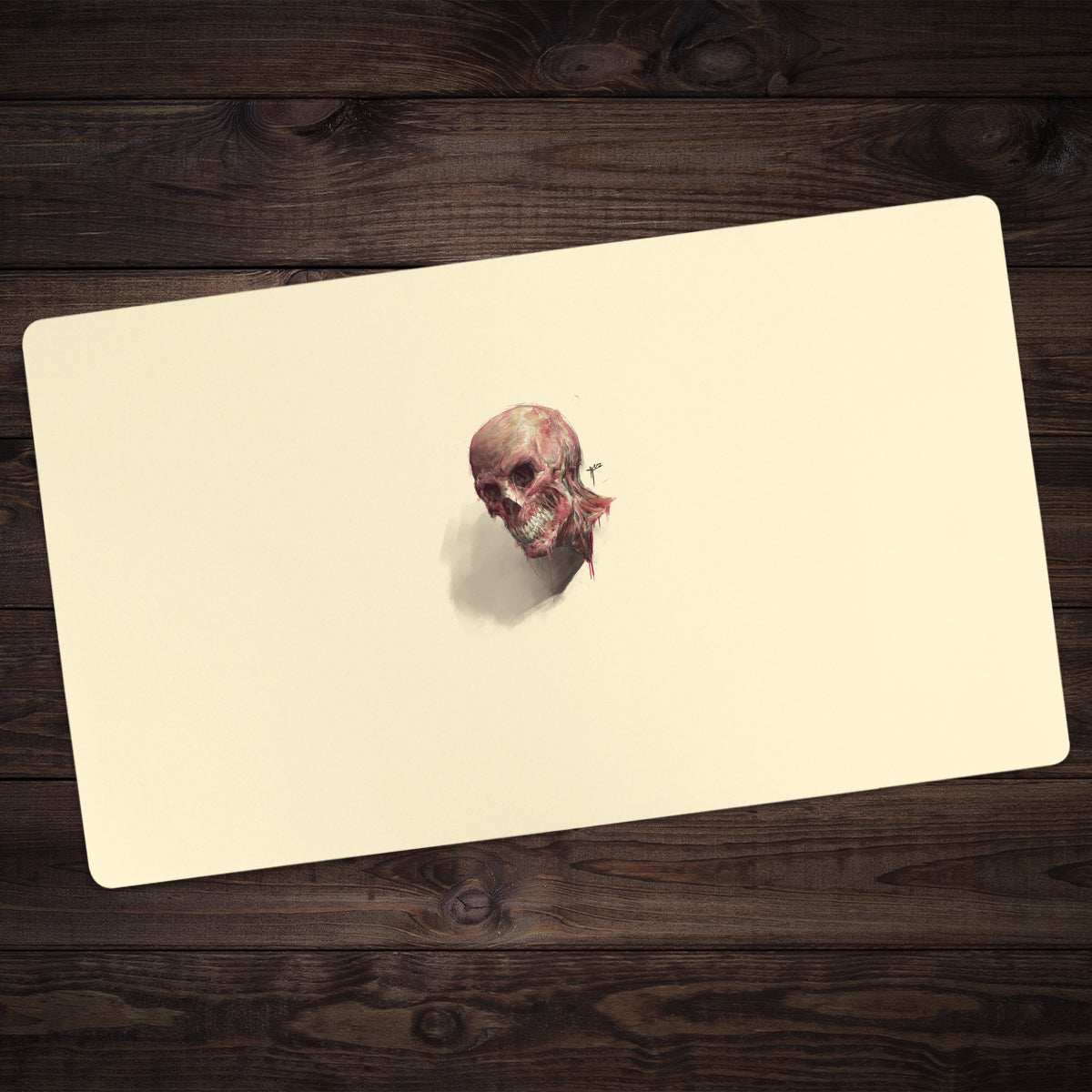 Zombie Head Playmat - Premium Playmat from Inked Gaming - Just $34.99! Shop now at Game Crave Tournament Store