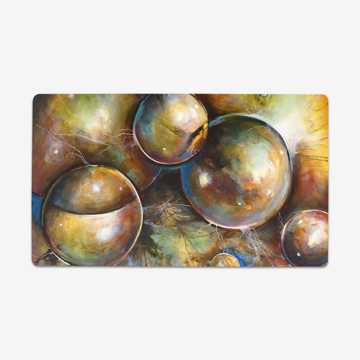 Static Bubbles Playmat - Premium Playmat from Inked Gaming - Just $34.99! Shop now at Game Crave Tournament Store