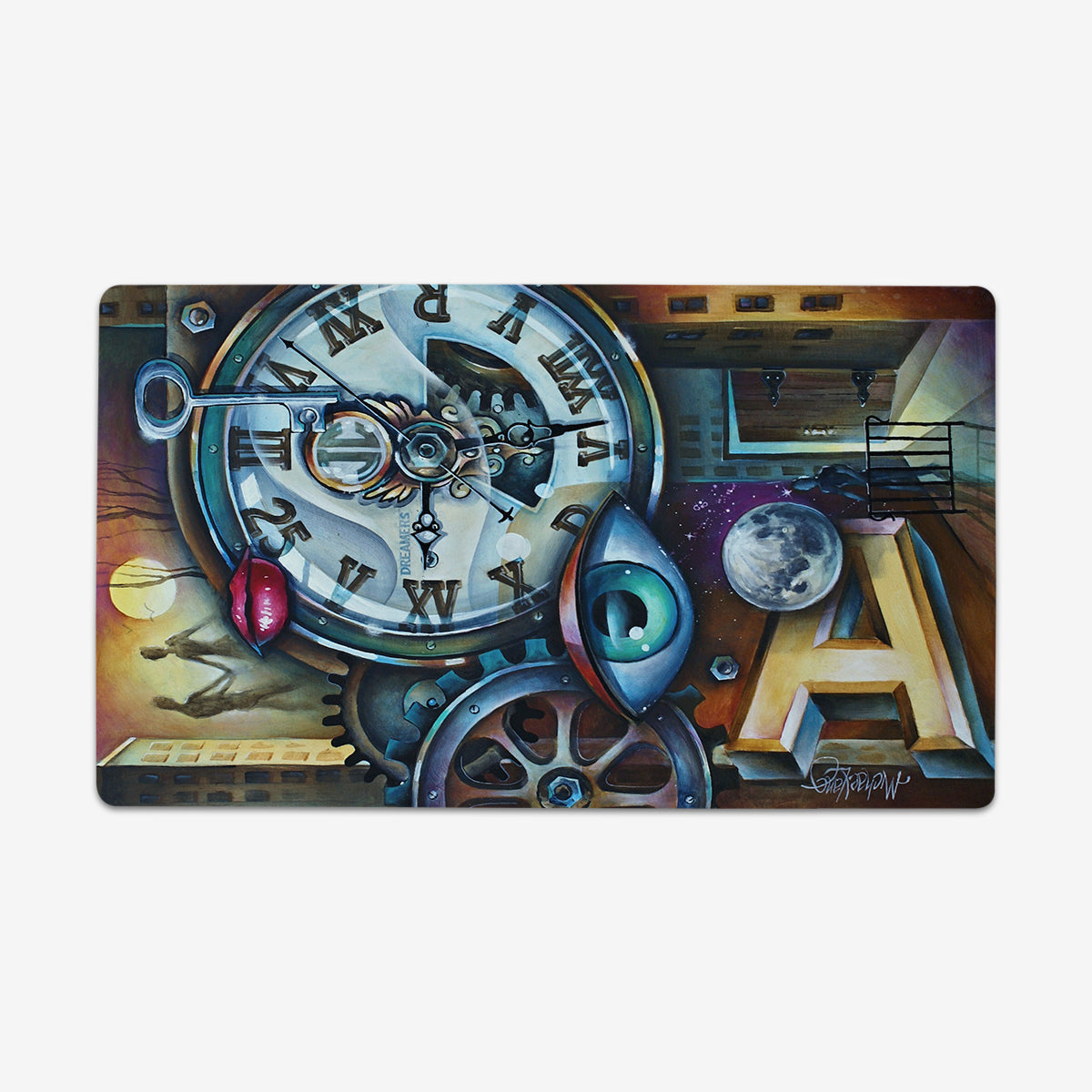Time Playmat - Premium Playmat from Inked Gaming - Just $34.99! Shop now at Game Crave Tournament Store