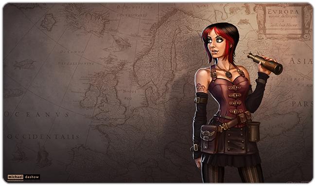 Spyglass Playmat - Premium Playmat from Inked Gaming - Just $34.99! Shop now at Game Crave Tournament Store