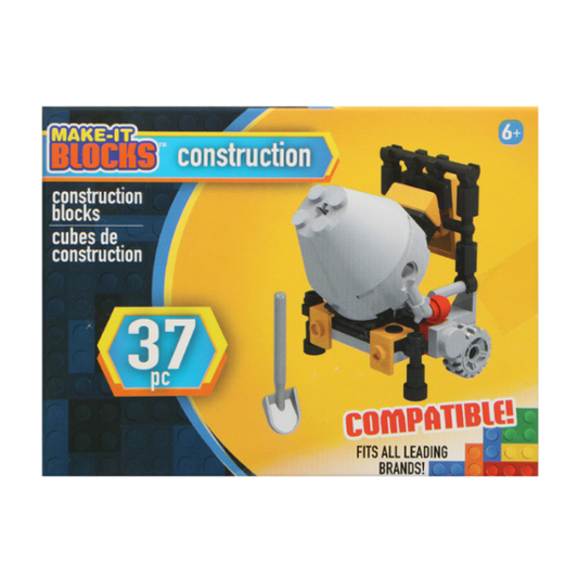 Make It Blocks - Construction Mixer Set (37 pcs)