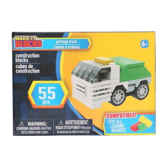 Make It Blocks - Garbage Truck (55 pcs)