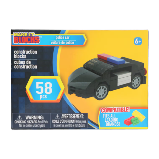 Make It Blocks - Police Car (58 pcs)