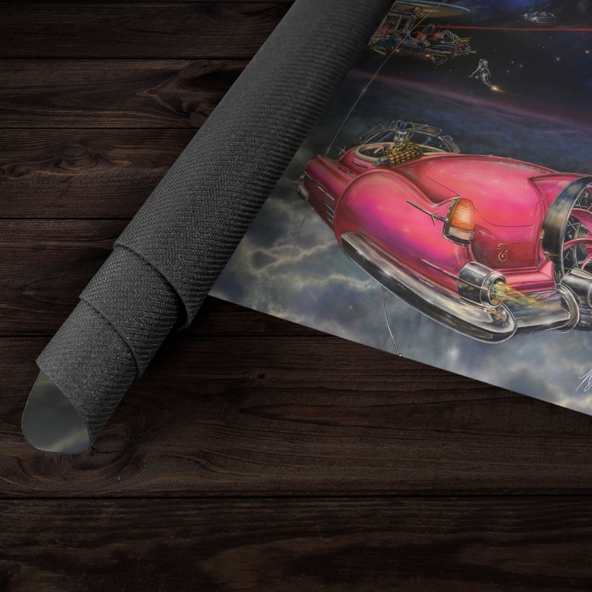 Space Cruisers Playmat - Premium Playmat from Inked Gaming - Just $39.99! Shop now at Game Crave Tournament Store