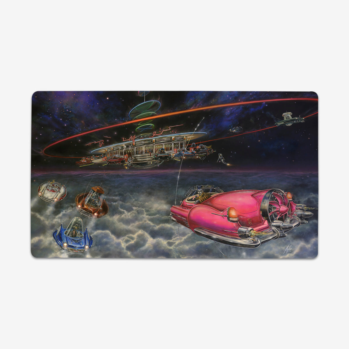 Space Cruisers Playmat - Premium Playmat from Inked Gaming - Just $39.99! Shop now at Game Crave Tournament Store