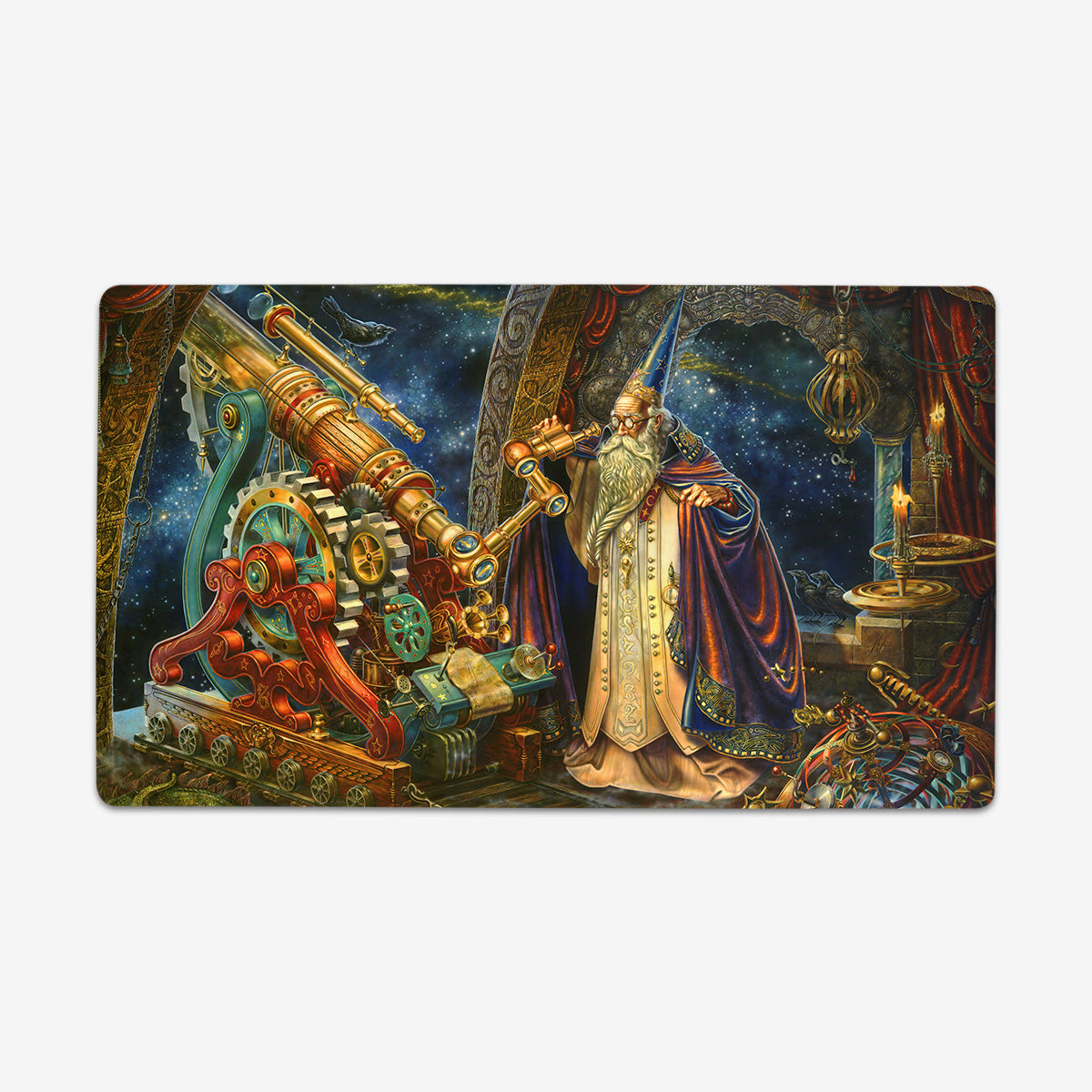 The Astronomer Playmat - Premium Playmat from Inked Gaming - Just $34.99! Shop now at Game Crave Tournament Store