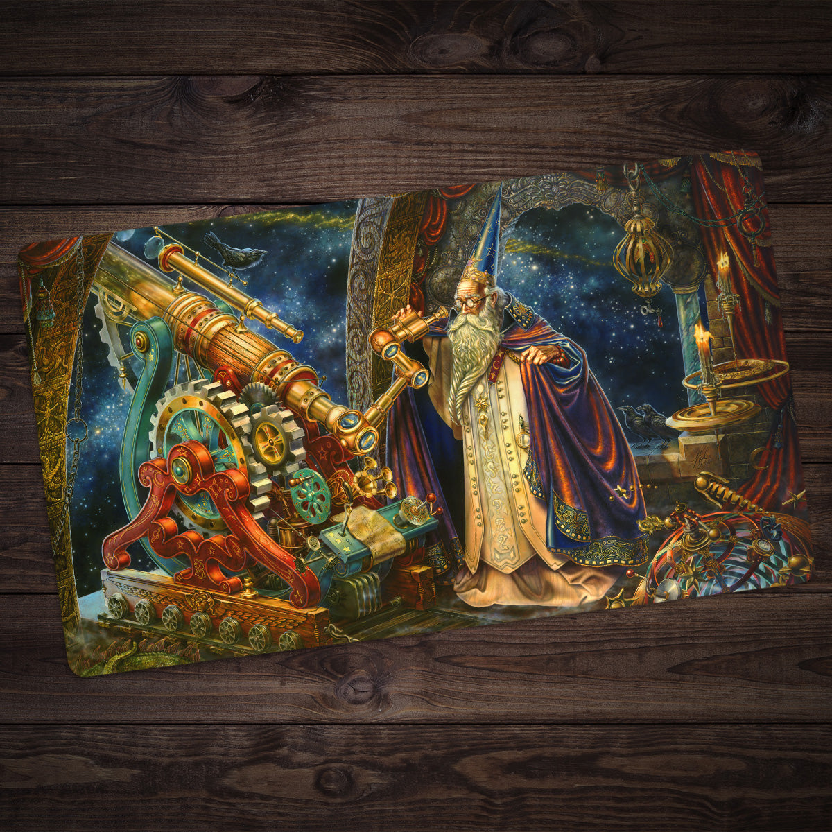 The Astronomer Playmat - Premium Playmat from Inked Gaming - Just $34.99! Shop now at Game Crave Tournament Store
