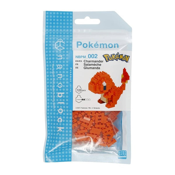 Nanoblock Pokemon Charmander Construction Kit