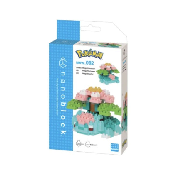 Nanoblock Pokemon Mega Venusaur Construction Kit