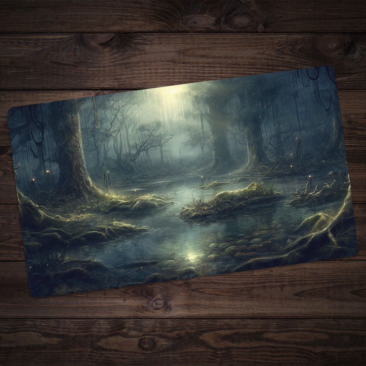 Sprawling Swampland Playmat - Premium Playmat from Inked Gaming - Just $34.99! Shop now at Game Crave Tournament Store