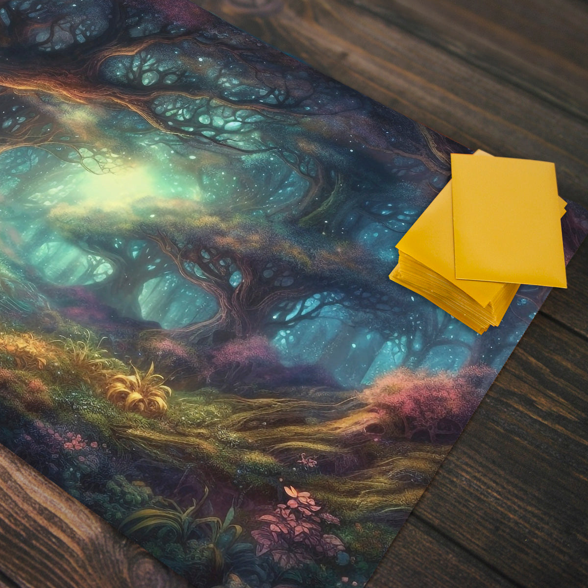 Twilight Forest Playmat - Premium Playmat from Inked Gaming - Just $34.99! Shop now at Game Crave Tournament Store