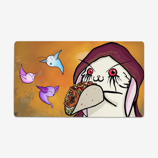 Spooky Halloween Bunny Playmat - Premium Playmat from Inked Gaming - Just $34.99! Shop now at Game Crave Tournament Store