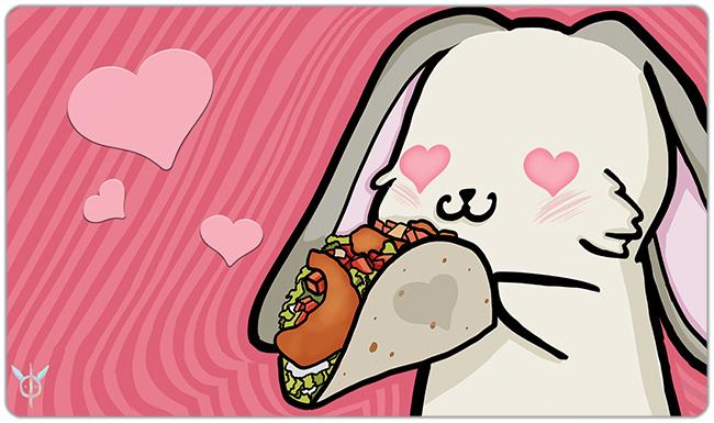 Taco Bunny Loves You Playmat - Premium Playmat from Inked Gaming - Just $34.99! Shop now at Game Crave Tournament Store