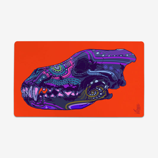 Wolf Playmat - Premium Playmat from Inked Gaming - Just $34.99! Shop now at Game Crave Tournament Store