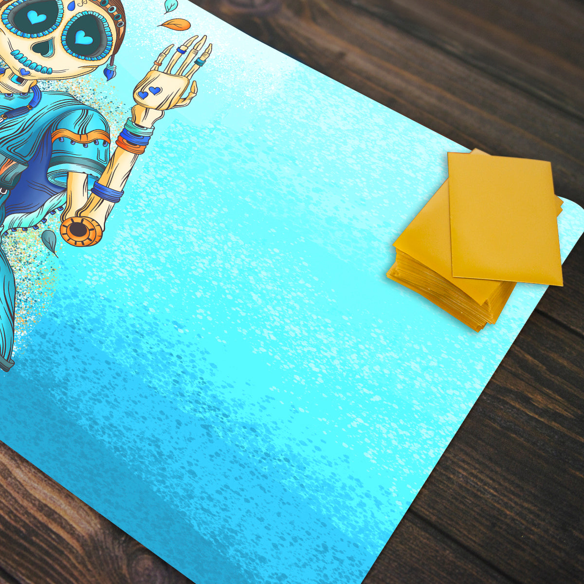 The Bharatnatayam Indian Dancer Playmat - Premium Desk Mat from Inked Gaming - Just $34.99! Shop now at Game Crave Tournament Store