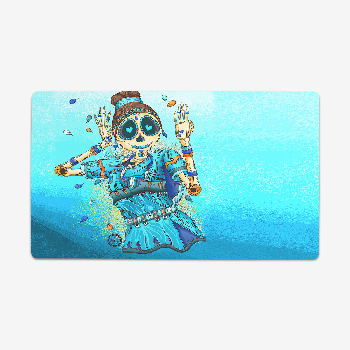 The Bharatnatayam Indian Dancer Playmat - Premium Desk Mat from Inked Gaming - Just $34.99! Shop now at Game Crave Tournament Store