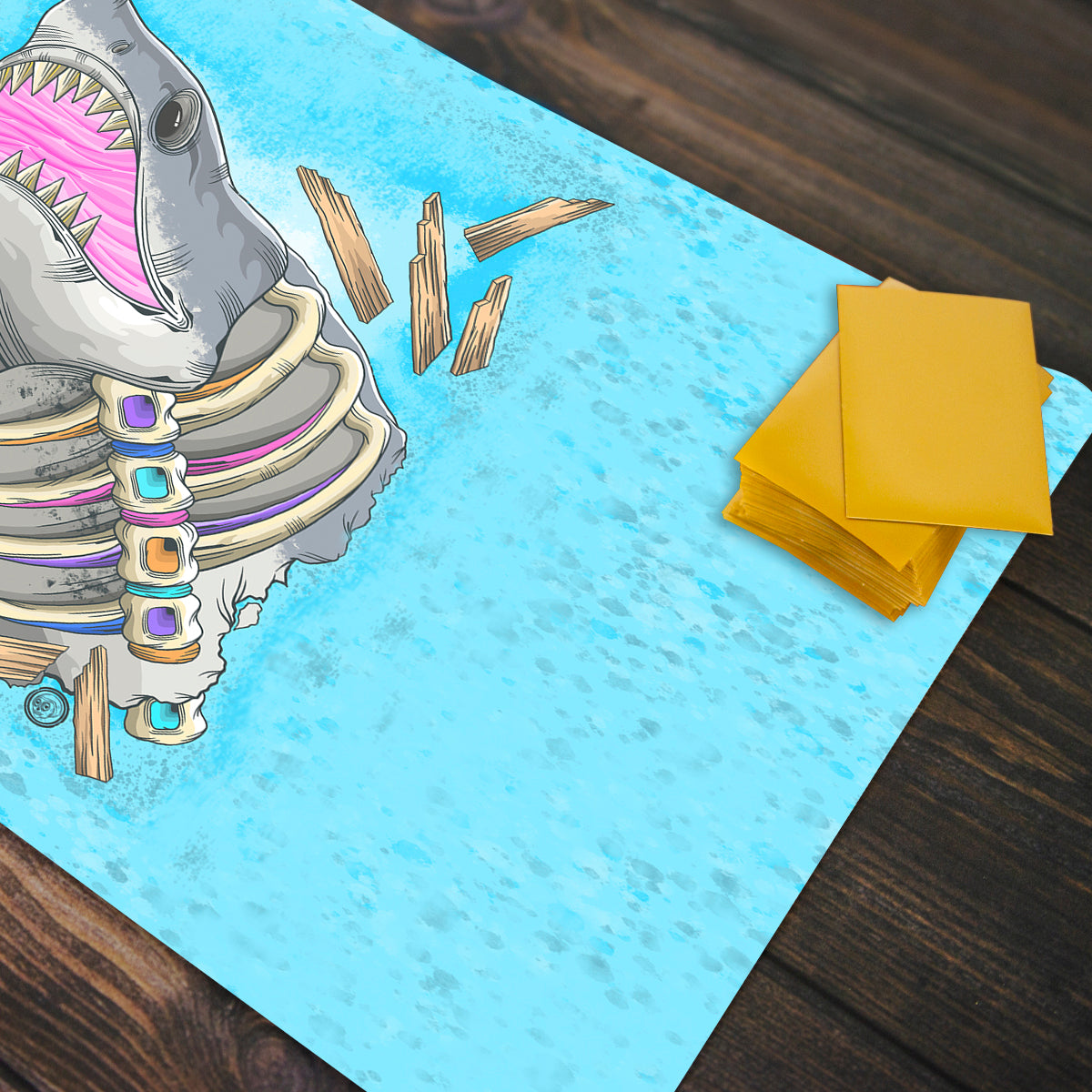 The Great White Shark Playmat - Premium Desk Mat from Inked Gaming - Just $34.99! Shop now at Game Crave Tournament Store