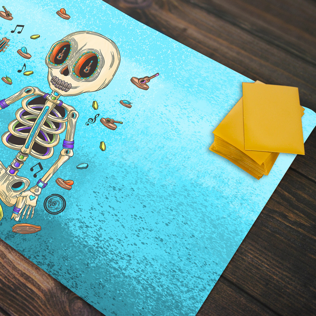 The Guitar Musician Playmat - Premium Desk Mat from Inked Gaming - Just $34.99! Shop now at Game Crave Tournament Store