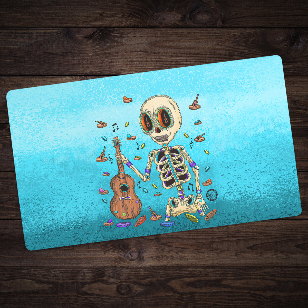The Guitar Musician Playmat - Premium Desk Mat from Inked Gaming - Just $34.99! Shop now at Game Crave Tournament Store
