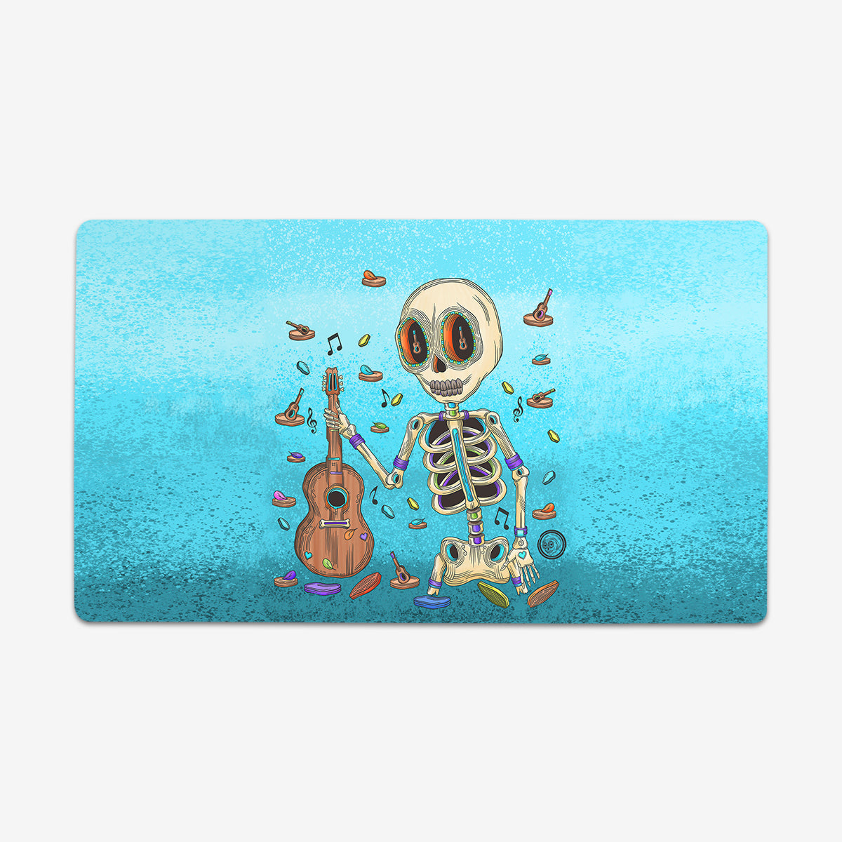 The Guitar Musician Playmat - Premium Desk Mat from Inked Gaming - Just $34.99! Shop now at Game Crave Tournament Store